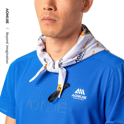 Aonijie E4427 Sports Ice Cooling Towel - White