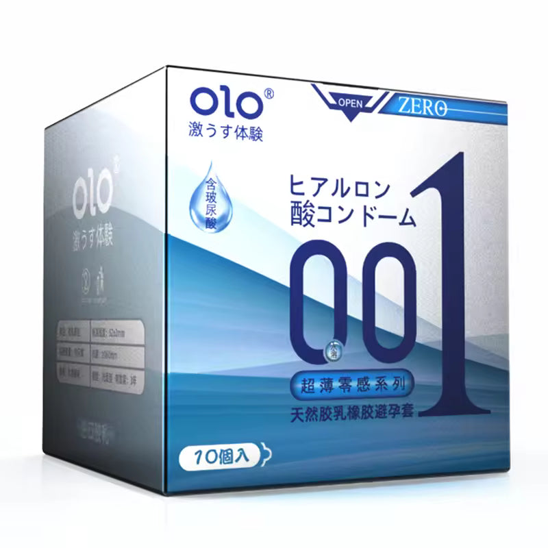 JAPANESE OLO ULTRA THIN CONDOM 10 TABLETS per Box