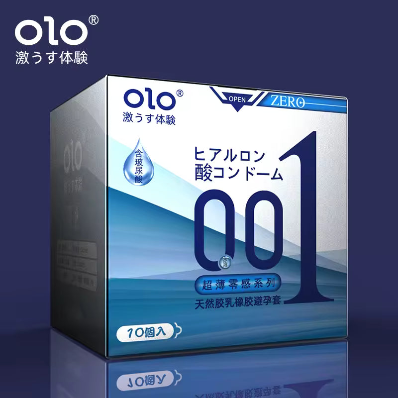 JAPANESE OLO ULTRA THIN CONDOM 10 TABLETS per Box