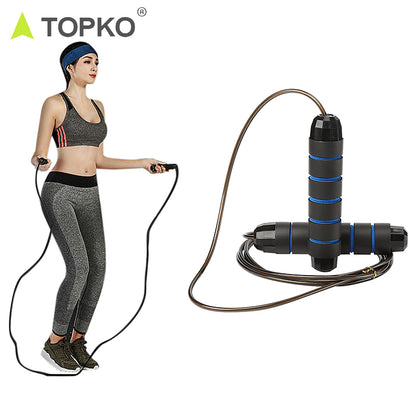 Topko Lightweight Jump Rope with Foam Handle