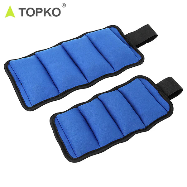 Topko Adjustable ANKLE WEIGHT- Blue