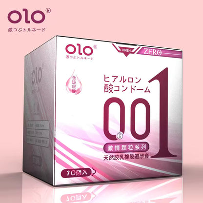JAPANESE OLO ULTRA THIN CONDOM 10 TABLETS per Box