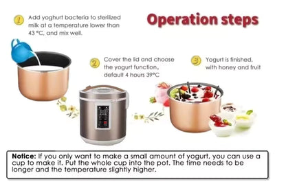 5L Yogurt Making Machine perfect for Home Yogurt Maker