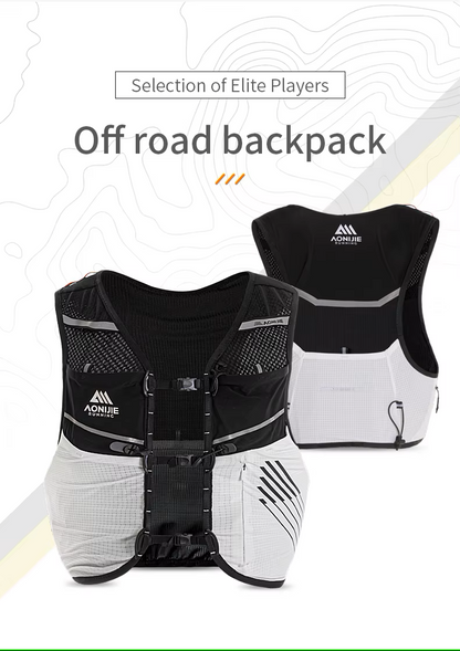 Aonijie C9116 BLACK Trail Running Backpack 5L - MEDIUM