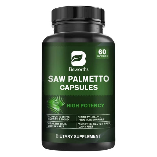 Beworths Saw Palmetto Capsules Dietary Supplement