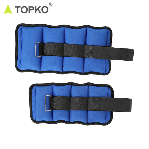 Topko Adjustable ANKLE WEIGHT- Blue