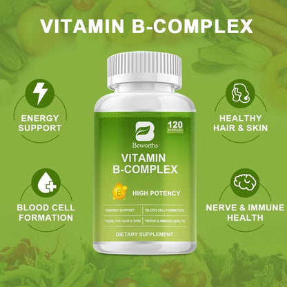 Beworths Vitamin B-Complex Dietary Supplement