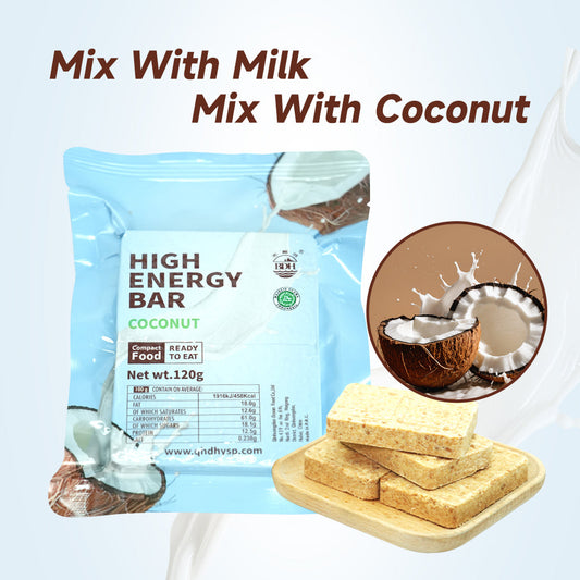 COCONUT High Energy Bar 120g (1 pc) - Exp. Date October 2044