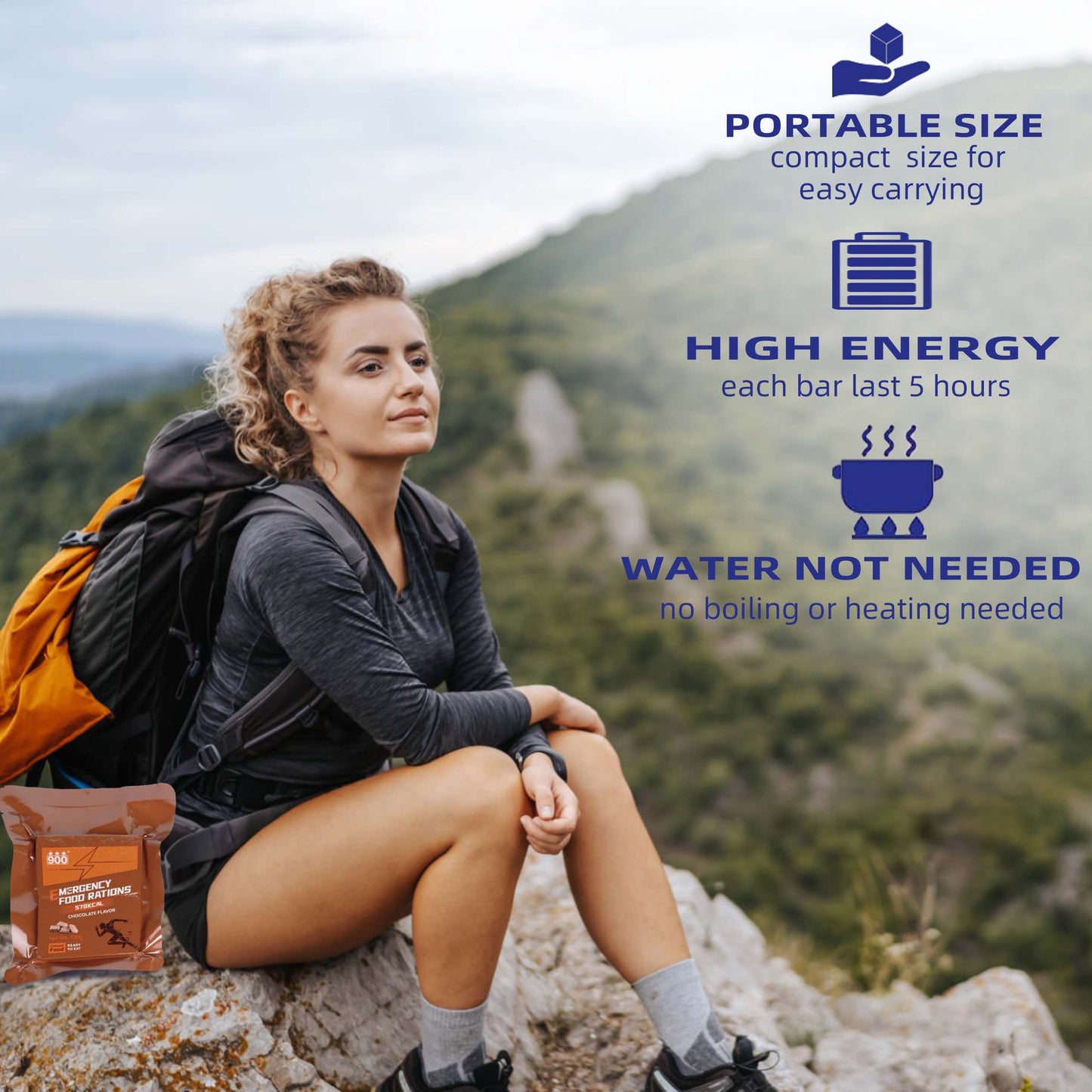 High Energy 900 CHOCOLATE Bar 120g x 12 pcs (1 Box) - Exp. Date October 2044