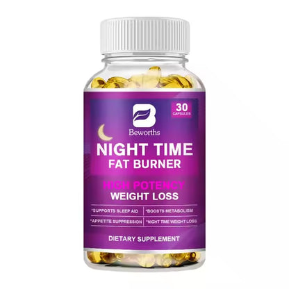 Beworths Night Time FAT BURNER Capsule for Dietary Supplement