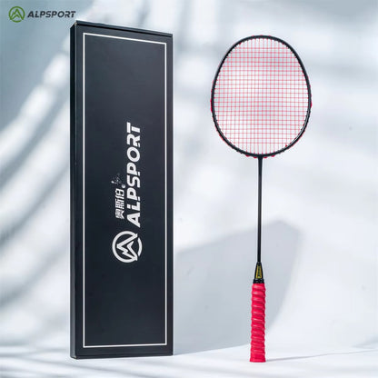 ALP SPORT XHP 6U/G4 26Lbs Carbon Fiber Badminton Racket (Single)