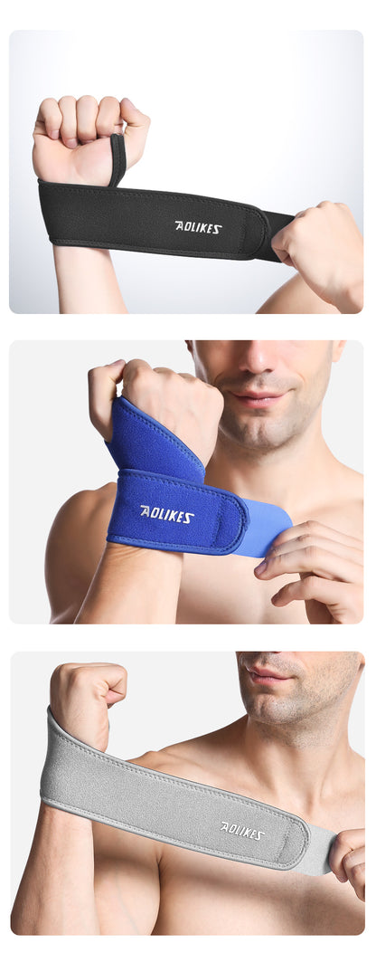 Aolikes 7937 Adjustable Compression Wrist Band with Thumb Support