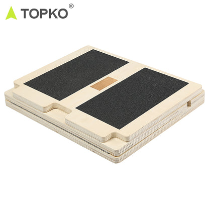 Topko Wooden Slant Board for Calf Stretcher