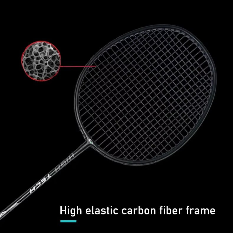 ALP SPORTS RR 4U G4 Carbon Fiber 22-25Lbs Badminton Racket