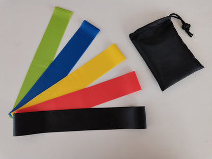 Topko TPE RESISTANCE BANDS Loop- 5pcs SET