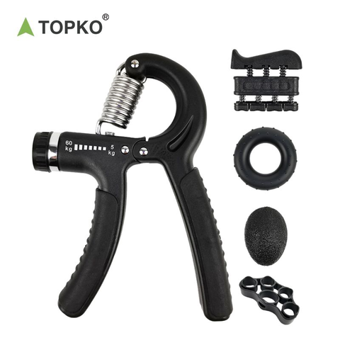 Topko Arm/Hand Grip for Workout- 5pcs Set