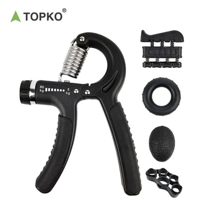 Topko Arm/Hand Grip for Workout- 5pcs Set