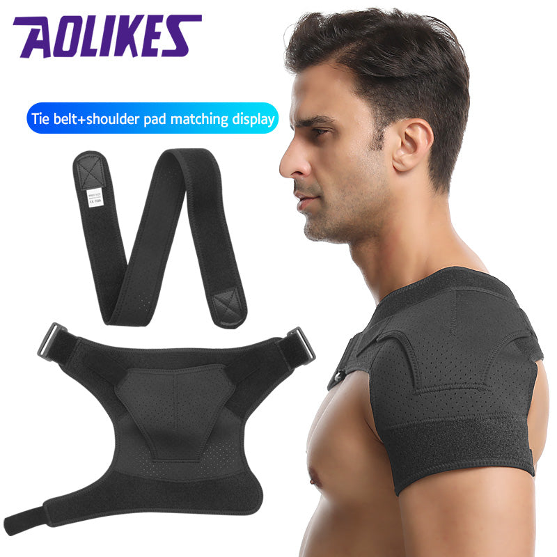 Aolikes 1692 Neoprene Shoulder Pad Spine Protector