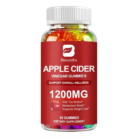 Beworths APPLE CIDER Vinegar Gummies for Dietary Supplement 1200mg