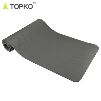 TOPKO Pilates NBR Yoga Mat- Gray