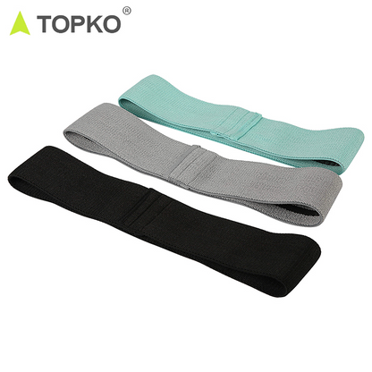 Topko Resistance Hip Bands- 3pcs Set