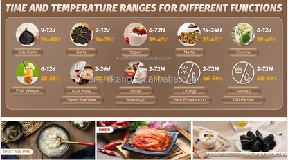 6L Yogurt Machine or Greek yogurt maker, nato, black garlic