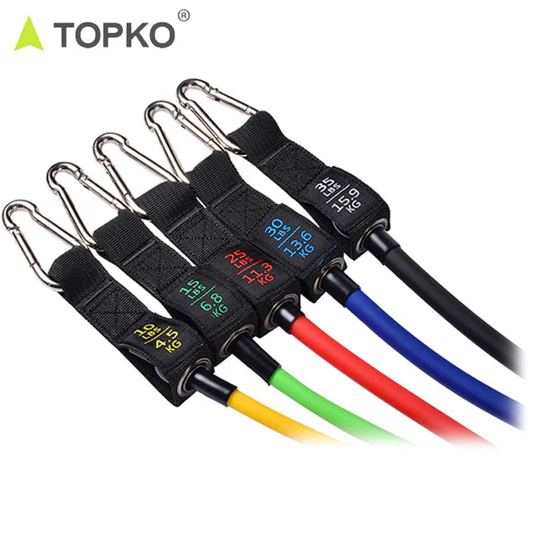 TOPKO Resistance Band Tube Set for Workout