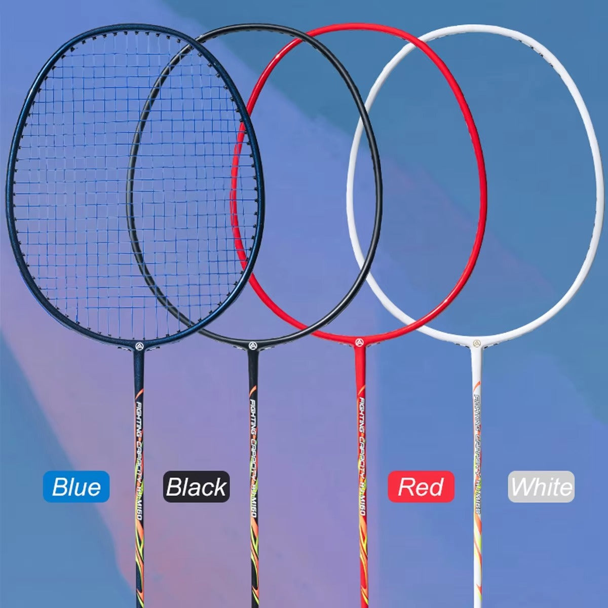 ALP SPORTS LT 4U G4 Carbon Fiber 22-26Lbs Badminton Racket- Black