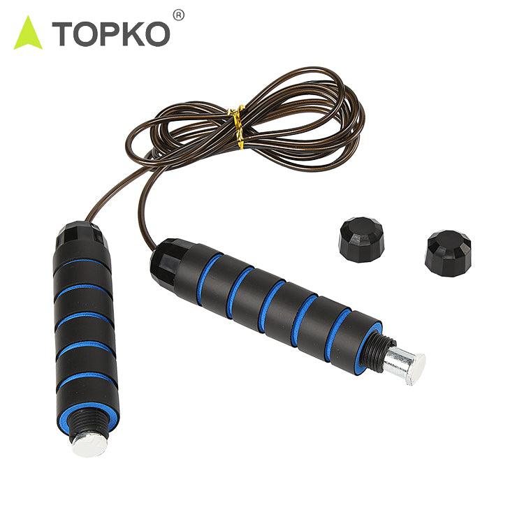 Topko Lightweight Jump Rope with Foam Handle