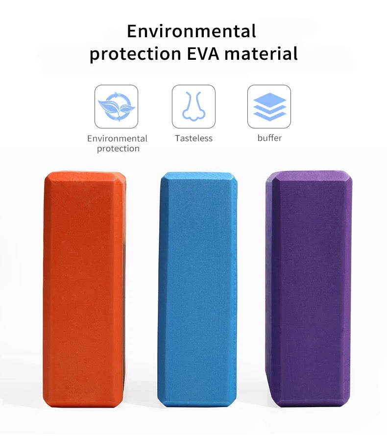 TOPKO High Density EVA Yoga Blocks Pilates Foam Blocks