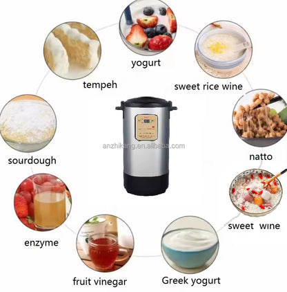Automatic 20L Yogurt Maker Portable Greek Yogurt Machine Multi-Purpose Natto Maker