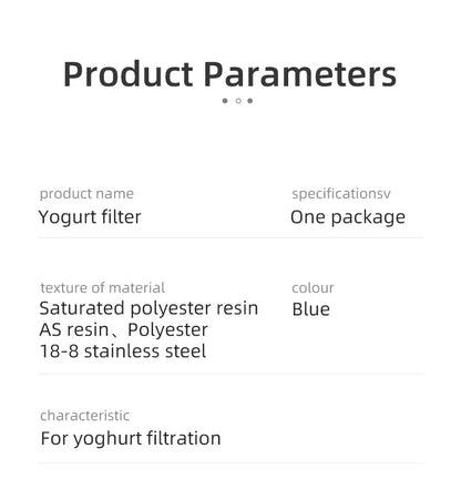 Japanese YOGURT STRAINER 450ML