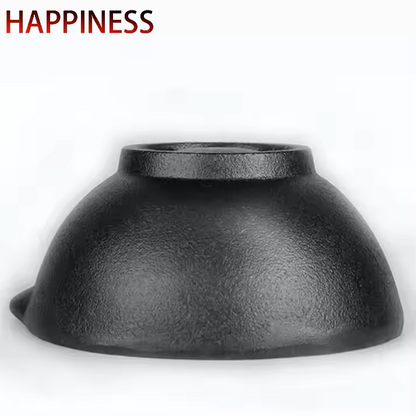 Happiness CAST IRON MORTAR and PESTLE- 15cmx10cm