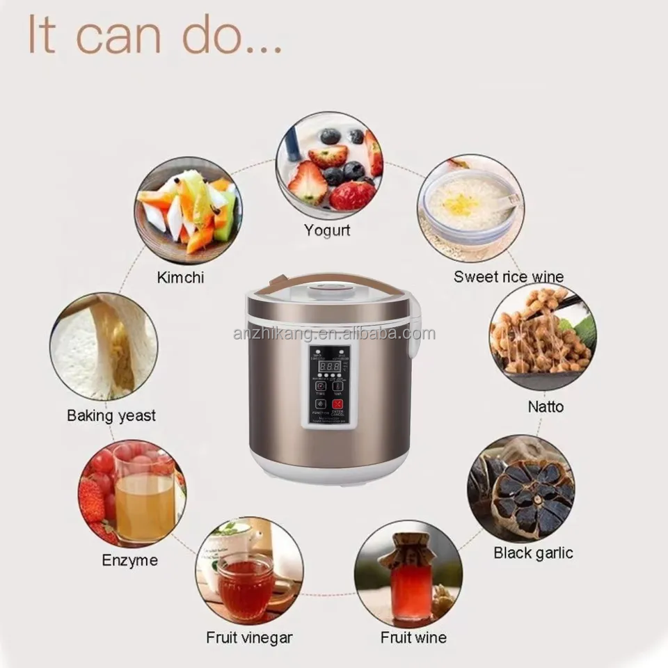 6L Yogurt Machine or Greek yogurt maker, nato, black garlic