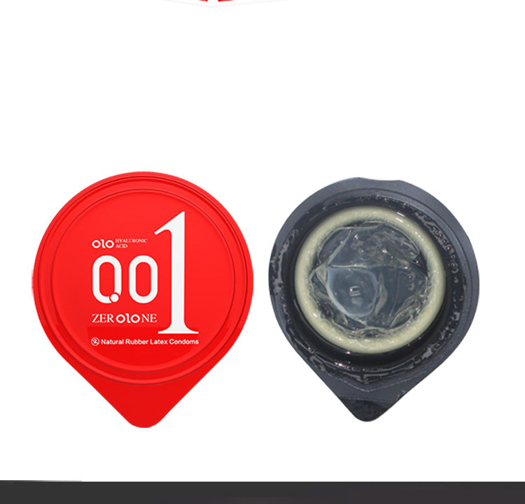 OLO 001 DELAY DRAGON CONDOM 10 PCS - round packaging