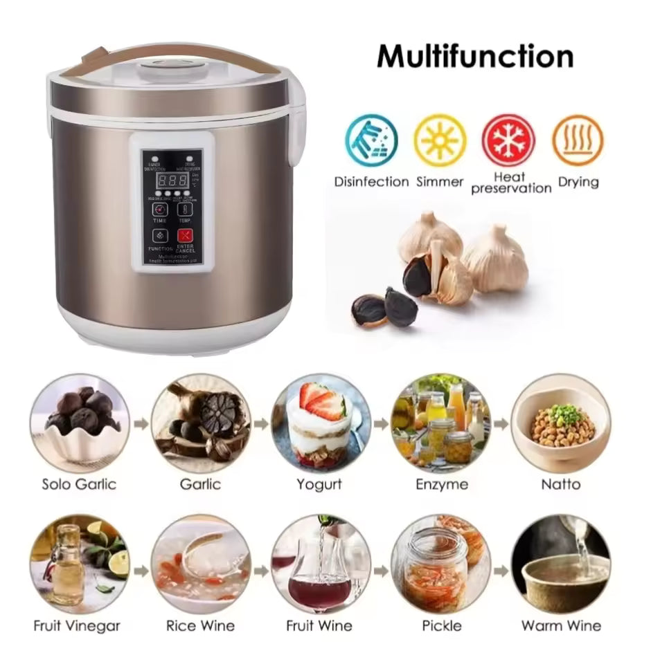 7.5L Yogurt Machine or Greek yogurt maker, nato, black garlic