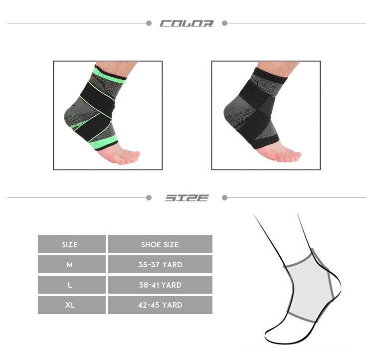 Aolikes 7529 Knitted & Breathable Ankle Sleeves