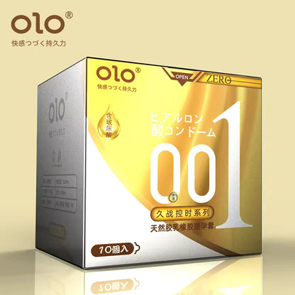 JAPANESE OLO ULTRA THIN CONDOM 10 TABLETS per Box