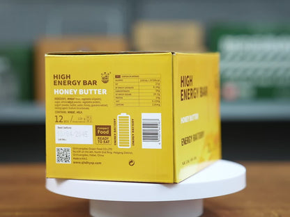 HONEY BUTTER High Energy Bar 120g x 12 pcs (1 Box) - Exp. Date October 2044