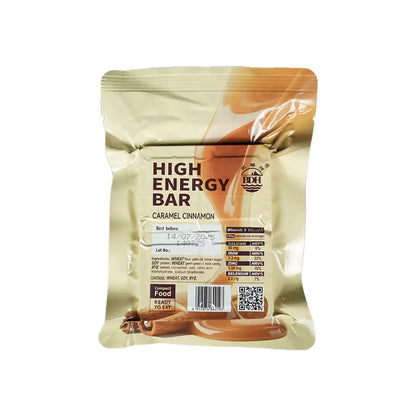 CARAMEL CINNAMON High Energy Bar 120g x 12pcs (1 Box) - Exp. Date 2045
