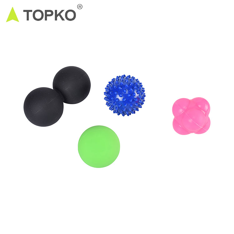 TOPKO Silicone Peanut Massage Ball