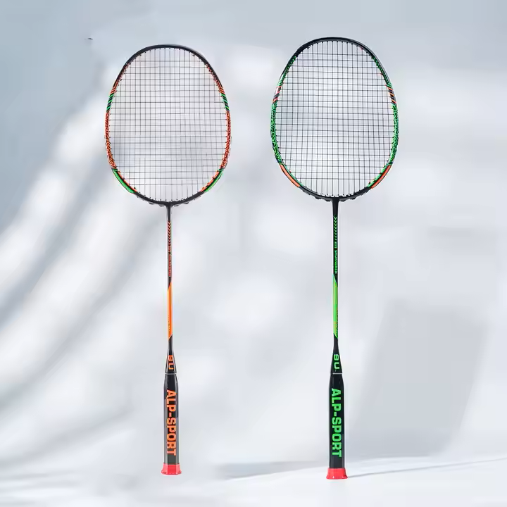 ALP SPORT SR 9U 24-35Lbs Double-edged Carbon Fiber Badminton Racket