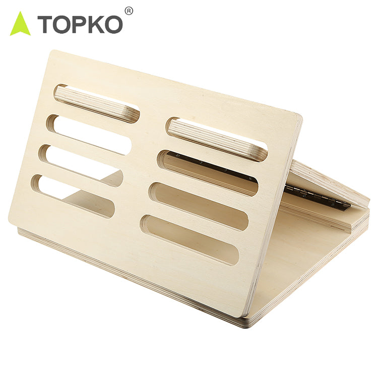 Topko Wooden Slant Board for Calf Stretcher