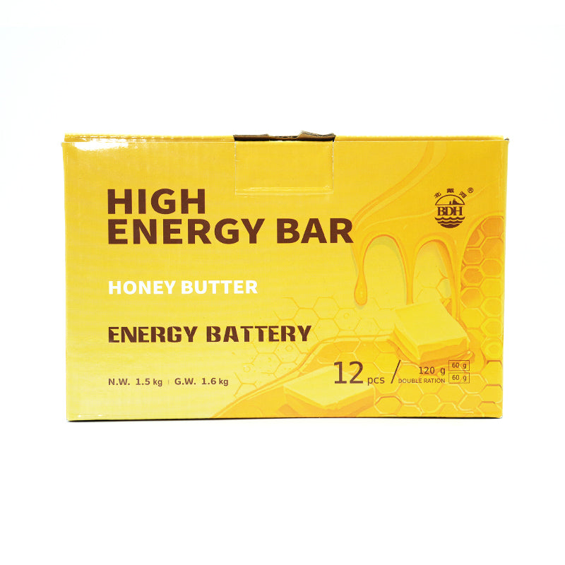 HONEY BUTTER High Energy Bar 120g x 12 pcs (1 Box) - Exp. Date October 2044