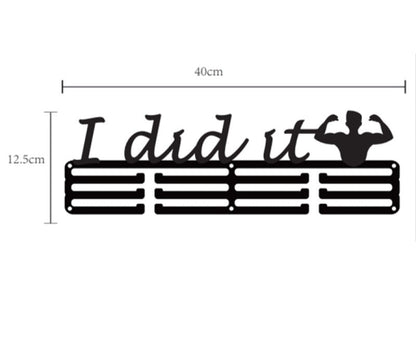 I DID IT Medal Hanger (Metal)