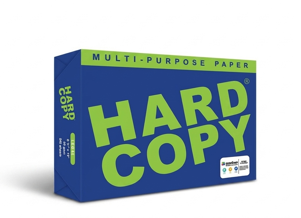 1 BOX HARD COPY Multi-purpose Paper SUB 24 80gsm - 5 REAMS