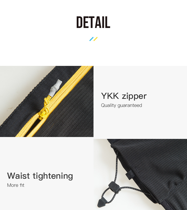 Aonijie W8122 Running BLACK WAIST BELT BAG