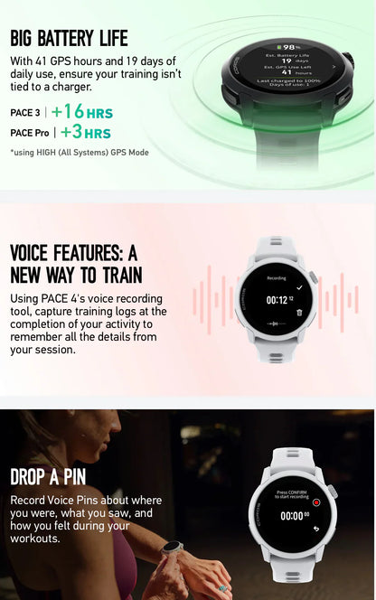 COROS PACE 4 GPS Sport Watch