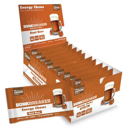 Bonk Breaker Root Beer w/ Caffeine Energy Chews - 1 pack