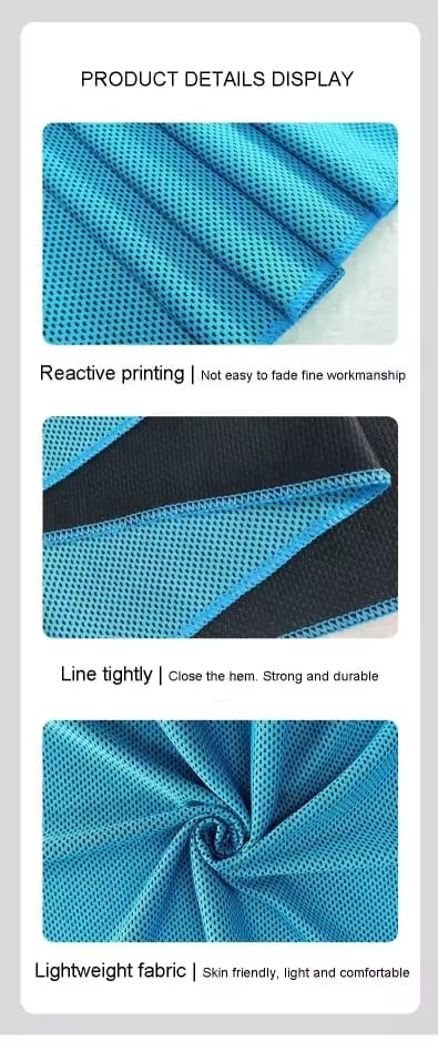 Quick-Dry Ice Silk SPORTS TOWEL